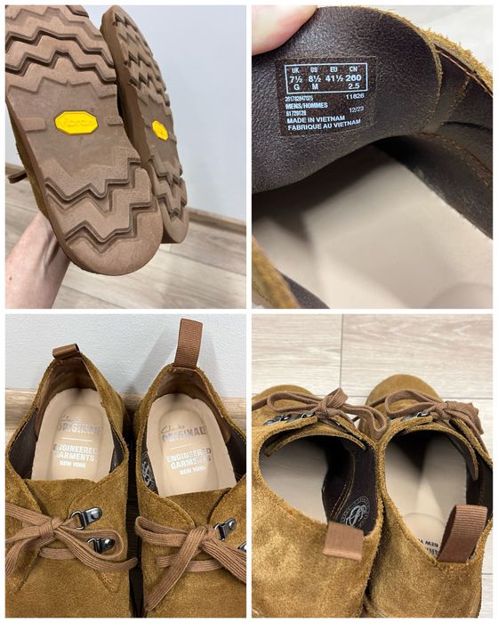 Clarks р. 41 41.5 замшеві шкіряні туфлі дизерти чоловічі коричневі