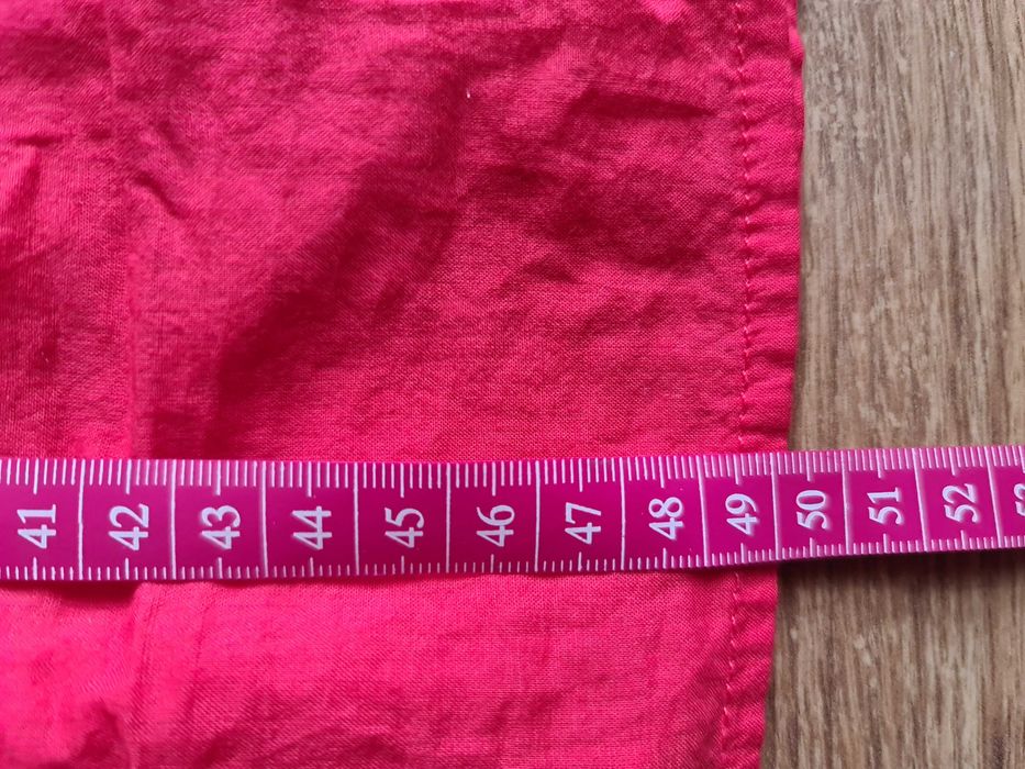 Krótka bluzka H&M na gumce, bawełna 38