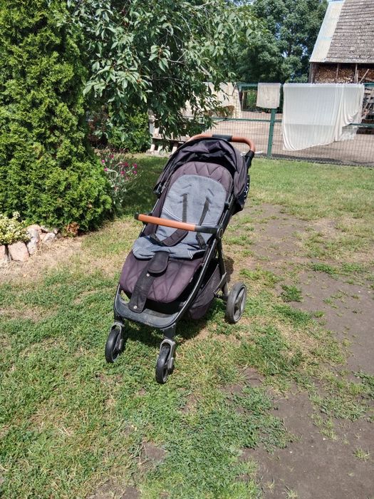 Wózek spacerowy Stinger 4baby czarny