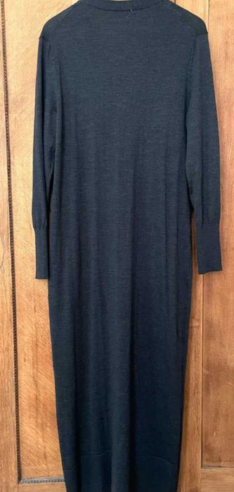 Kardigan Zara Knit 100% merino długi poszukiwany