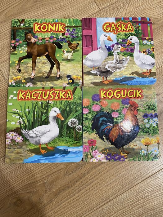 Zestaw 10 książeczek o zwierzątkach