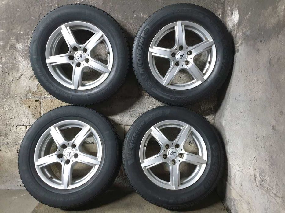 Felgi aluminiowe RC R16 5x112 6,5JX16H2 ET 33 VW Skoda Audi Seat
