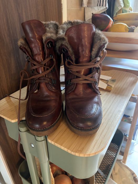 Botas MINELLI - pele - tamanho 37