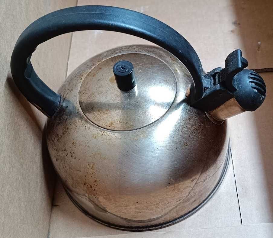 Чайник из нержавейки для индукционных и газовых плит. 2.5л: 199 грн ...