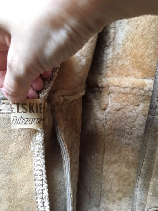 Kożuch męski PRL vintage