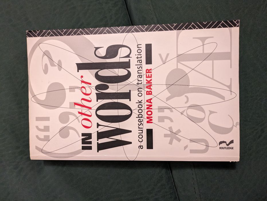 Livro ”In Other Words" de Mona Baker