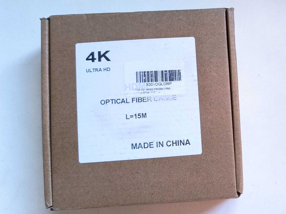 Оптичний кабель (AOC) HDMI 2.0 18 Гбіт/с 4K / 60Hz, Подвійні роз`єми, 10-15м
