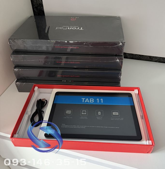 Планшет 16/128GB Pritom Tab 11 + єкран 10.1 дюймів 8000 mAh ютуб фейсбук