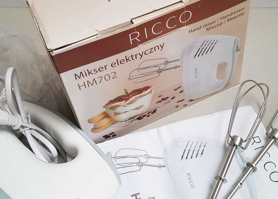 Ricco Mikser elektryczny HM702 / Nowy!