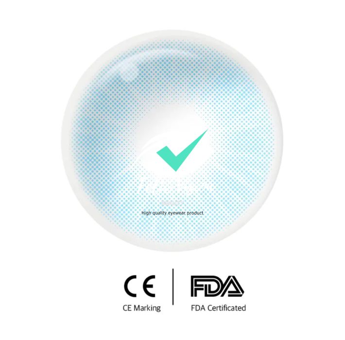 Lentes de contacto coloridas sem graduação