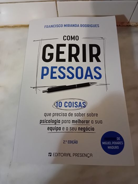 Livro Como Gerir Pessoas