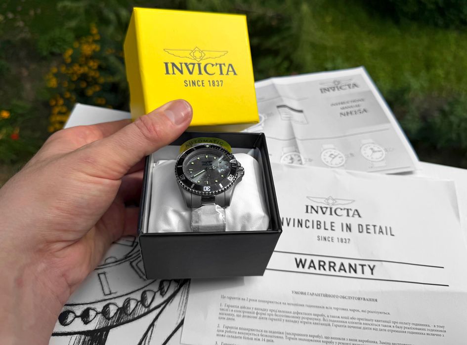 Годинник Invicta 8926T-TI Pro Diver TITANIUM Automatic 40 mm. 200 MT.
