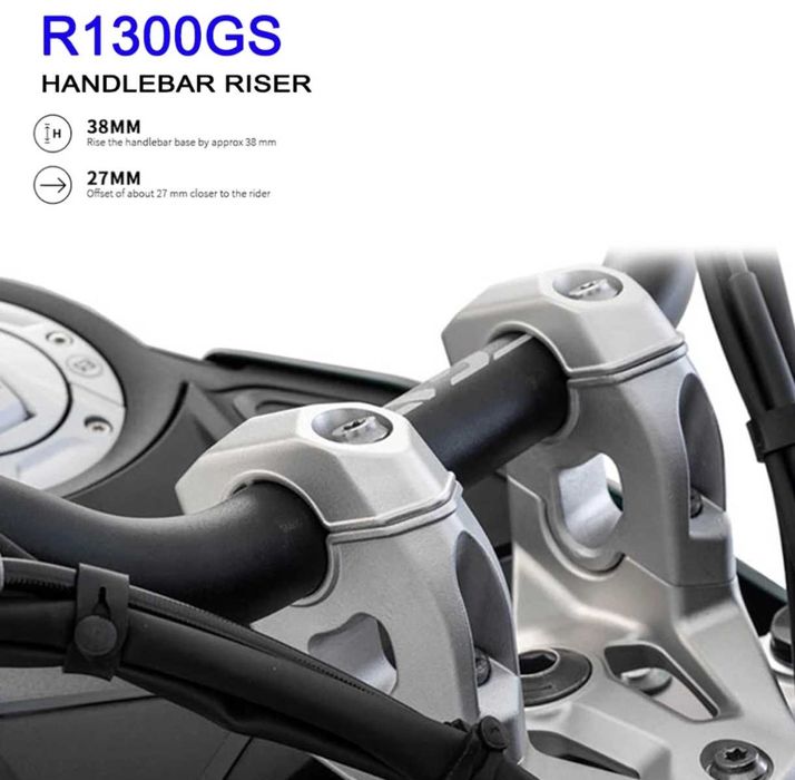 Bmw r1300gs/a Risers/ Aumentos para guiador