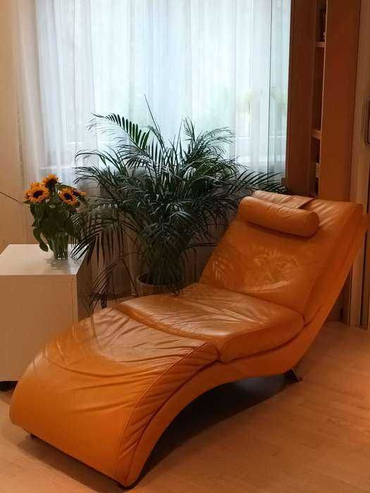 Szezlong/Fotel, Gala Collezione, Bibbo, skórzany