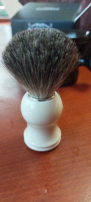 zestaw do golenia pędzel i porcelanowa miseczka #Barber# maszynka NOWE