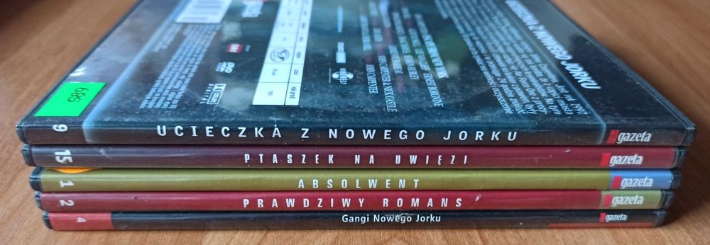 5 filmów DVD Gazeta Wyborcza