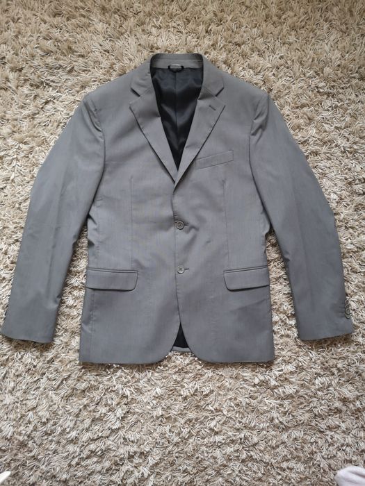 Szara marynarka męska - Conbipel: rozm.50