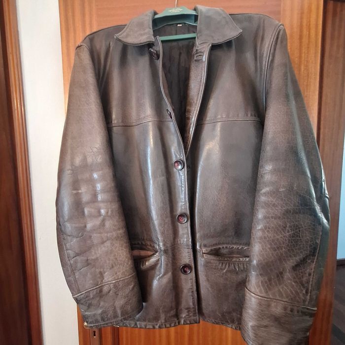 Casaco 100% pele de búfalo