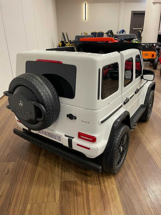 Ogromne Autko Na Akumulator Mercedes G63 XXL 2-Osobowe 24V 800W 80kg