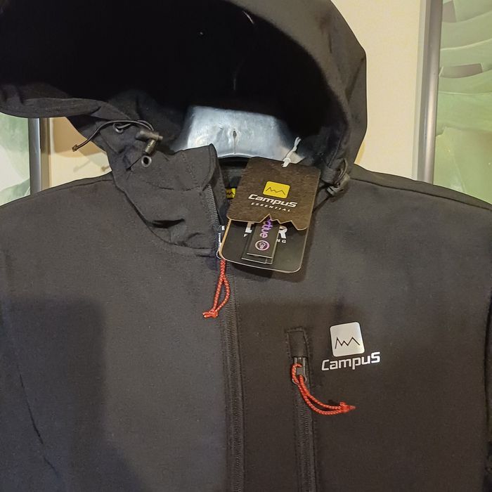 Kurtka męska Campus softshell z kapturem