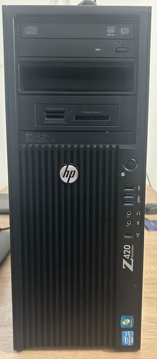 Stacja robocza HP Z420 | Xeon E5-2667 | GTX 1660 SUPER | 16GB RAM