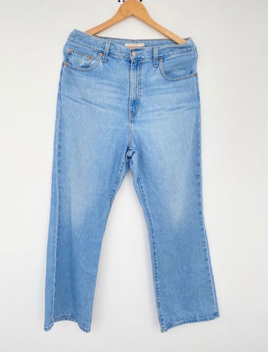Jeans flare cropped levis