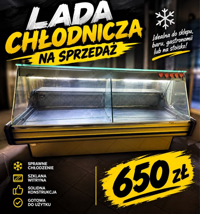 Lada chlodnicza 180cm