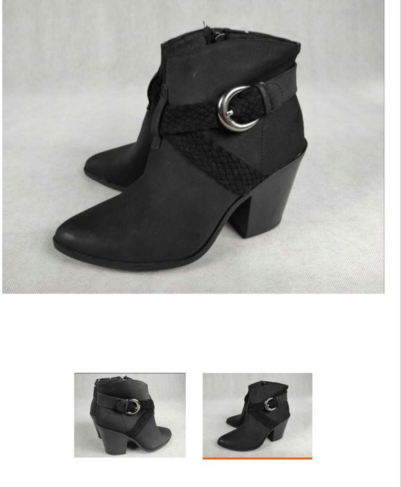 Botki czarne New Look 40