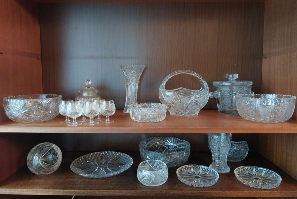 Kryształy PRL różne rodzaje