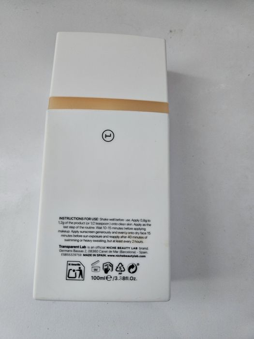 Transparent Lab/SPF50/mineralny/Medium/aż 100 ml/Nowość!!!