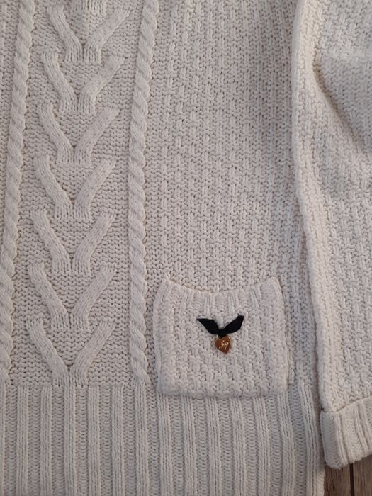 Sweterek biały r s/m