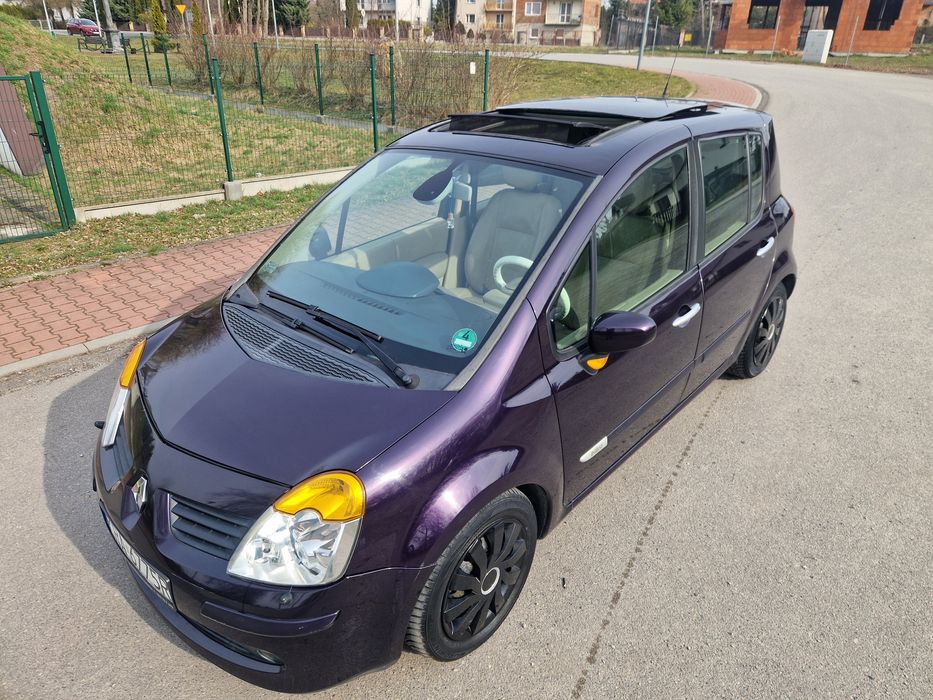 Renault Modus 1.6 Benzyna 112km Panorama Xenon Skóra  Initiale Paris