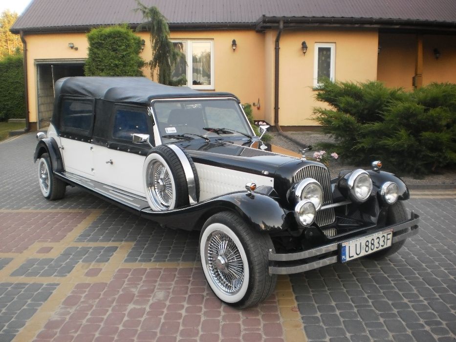 samochód auto limuzyna cabrio do ślubu