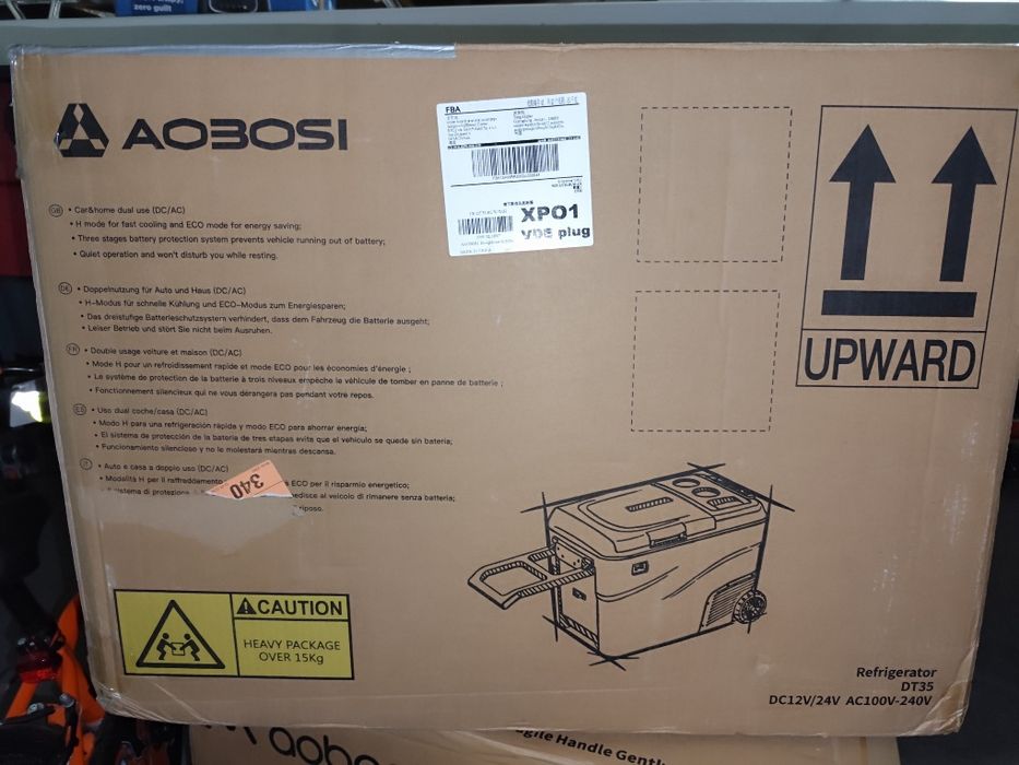 Lodówka turystyczna kompresorowa Aaobosi DT35
