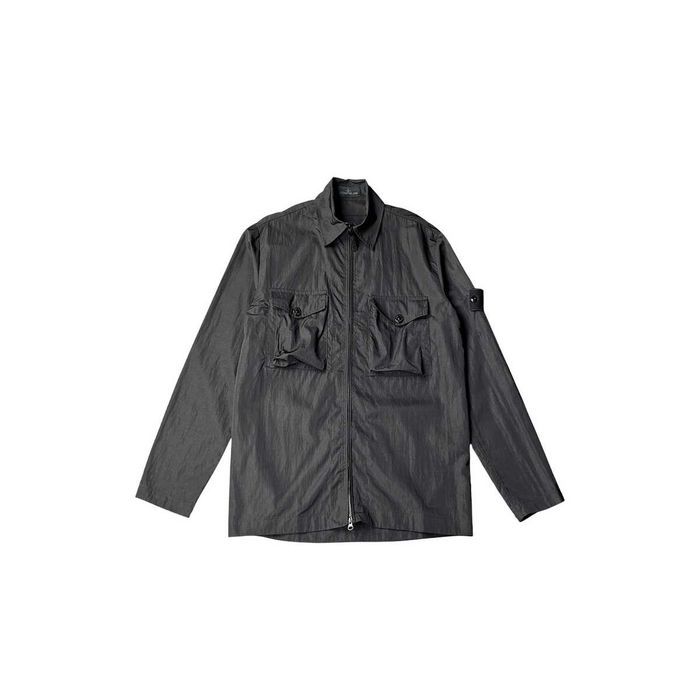 Сорочка SI 103F2 Ghost Piece Cotton Overshirt Black SI0103