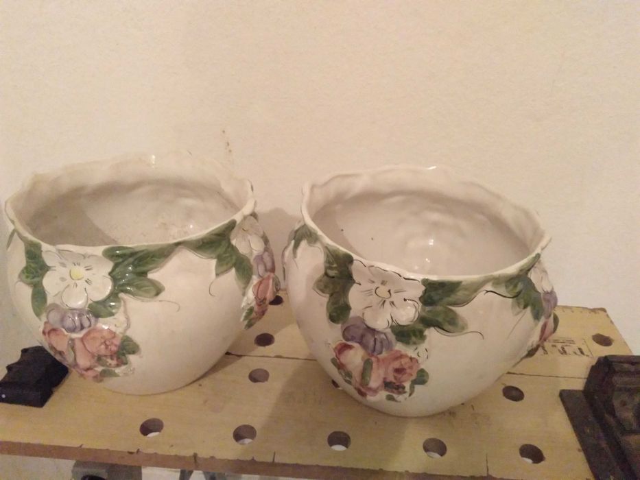 Vasos em loiça para plantas