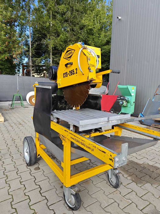 Piła stołowa Cedima CTS-265.2 400V do pustaków bloczków rok 2020