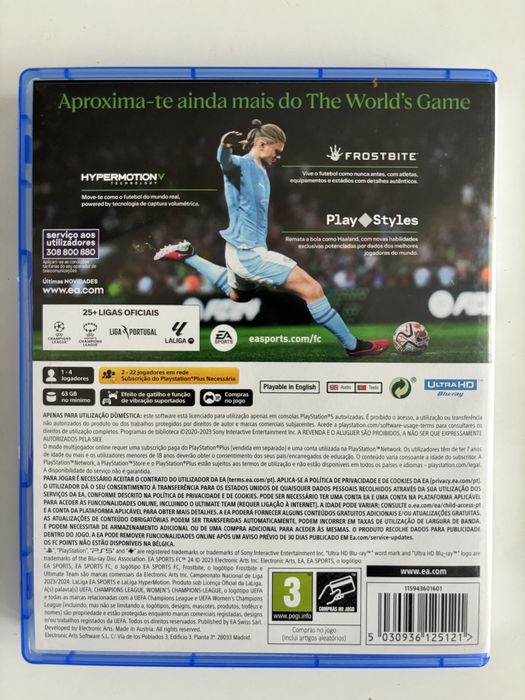 Jogo PS5 EA Sports FC 24