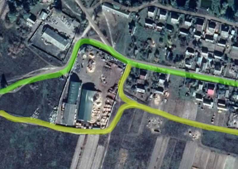 Промислова база з власною територією