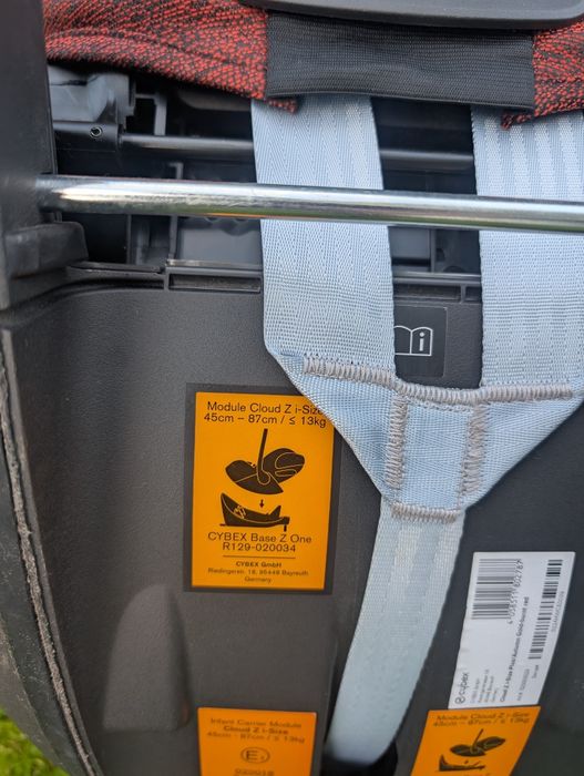 Fotelik samochodowy cybex cloud z i-size, bezwypadkowy, paragon