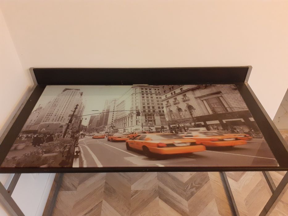 Panel szklany na biurko ławę