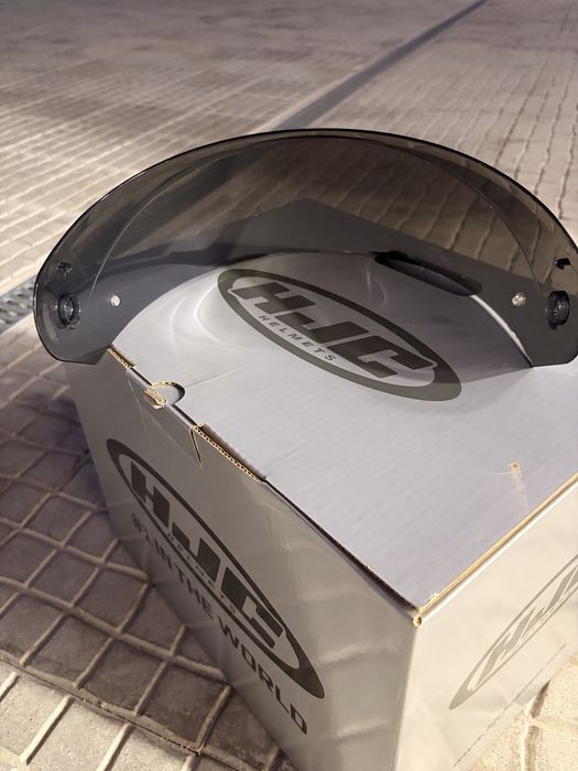Capacete HJC I91 Modular Semi Flat Black