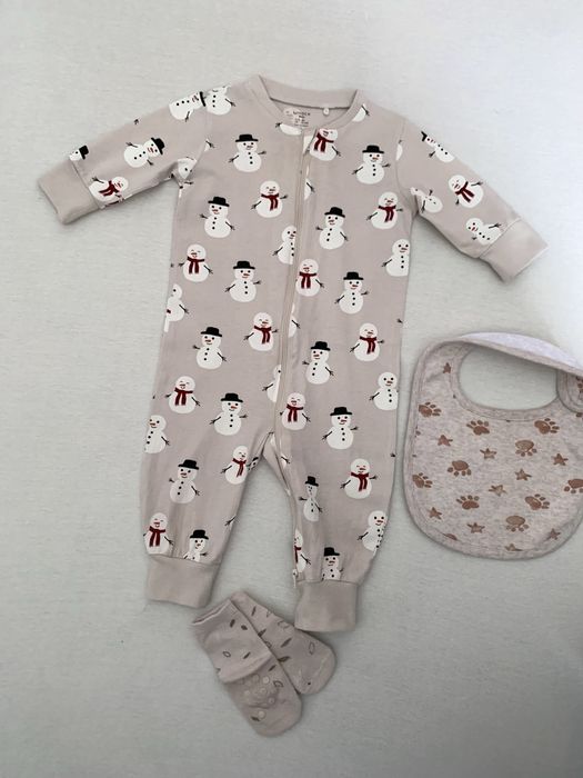 Набор 9 единиц! Человечки боди кофты Tu, F&F, Baby club 6-9 мес 74 см