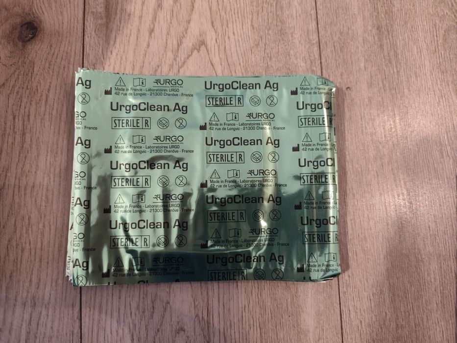 UrgoClean Ag 10x10 cm 5 sztuk