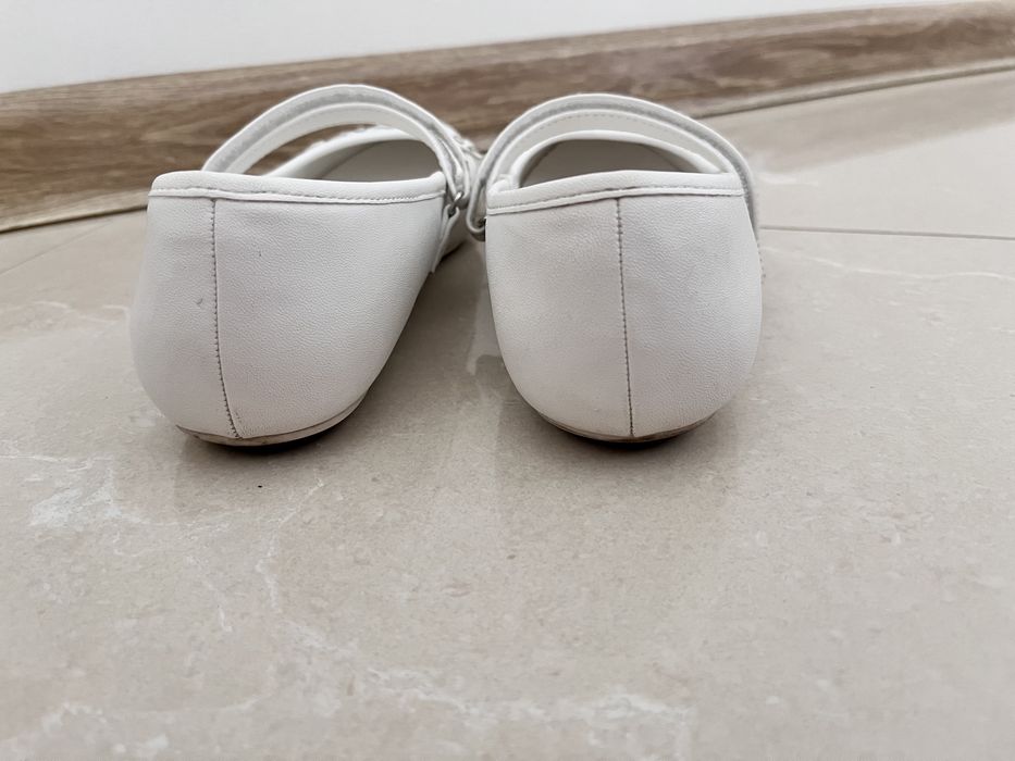 Białe półbuty 36 Graceland baleriny buty dla dziewczynki