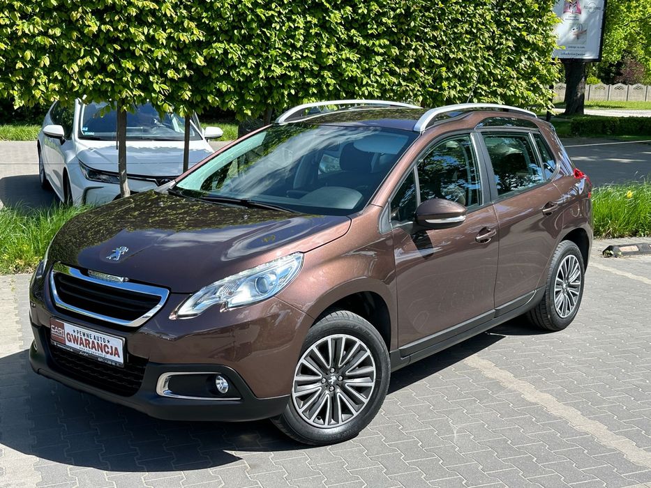 Peugeot 2008 1.2i Ledy Klima Jak nowy Serwis Opłacony Gwarancja