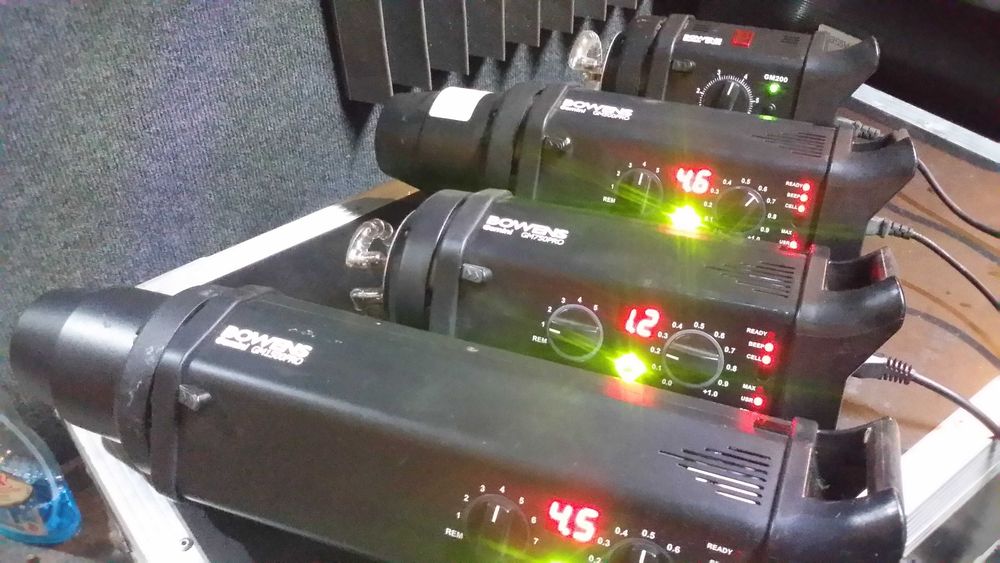 LAMPY BOWENS GEMINI PRO 1500/750/500/250 sprawne