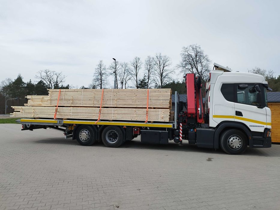 Drewno konstrukcyjne C24 kantówki belki długość pow. 6mb