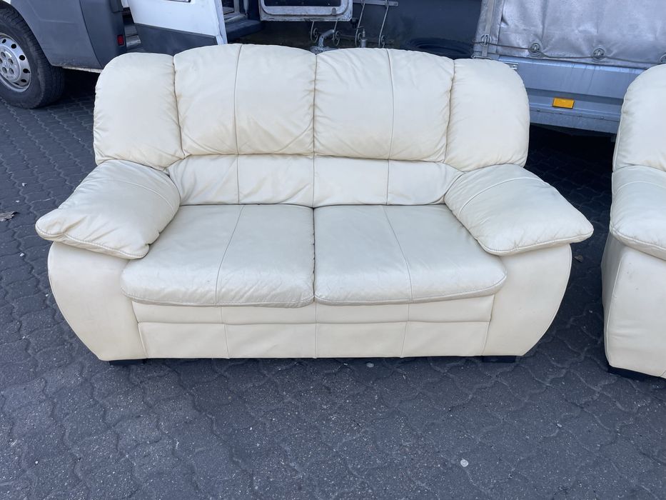 Komplet skórzany możliwy transport
