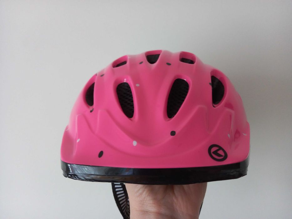 Kask rowerowy dla dziewczynki Kellys (model Mark) 51-54 cm - różowy
